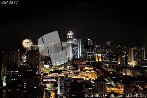 Image of Singapore Fireworks