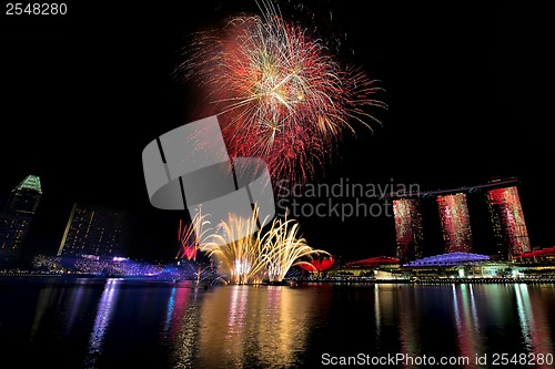 Image of Singapore Fireworks