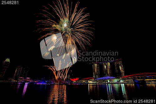 Image of Singapore Fireworks