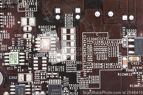 Image of Electronic circuit board