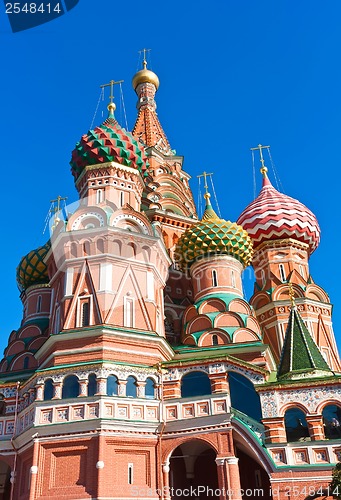Image of Saint Basil Cathedral  in Moscow