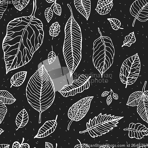 Image of Leaves.  Seamless background