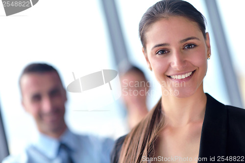 Image of business people group in a meeting at office