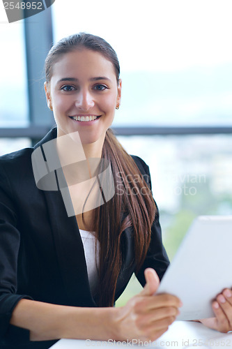 Image of business woman at  office