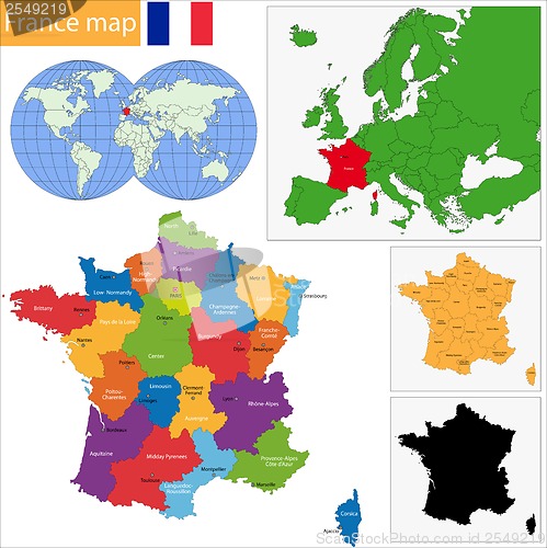 Image of France map