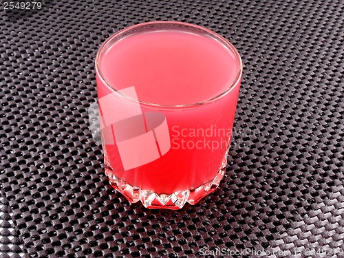 Image of Sour cherry juice in a glass