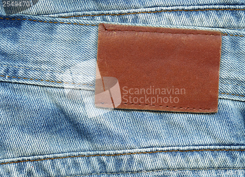 Image of Jeans label