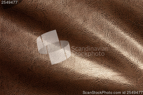 Image of Brown leather