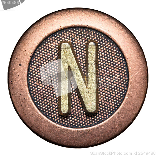 Image of Button alphabet