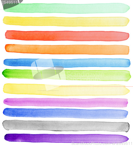 Image of Watercolor banners