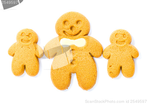Image of Gingerbread cookies family