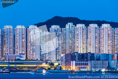 Image of Hong Kong at night