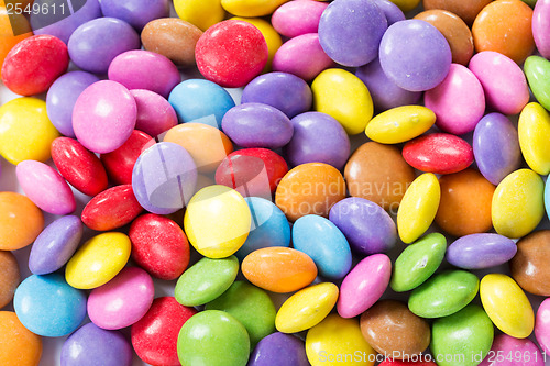 Image of Stack of Colorful candy