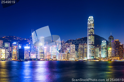 Image of Hong Kong in night