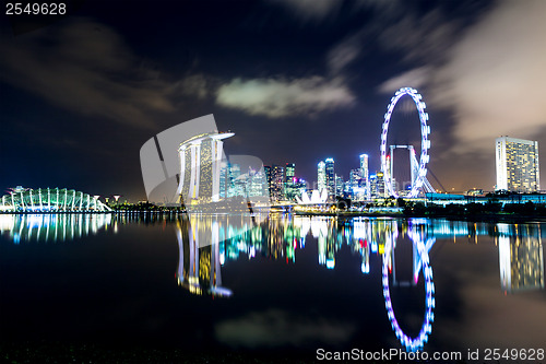 Image of Singapore skyline 