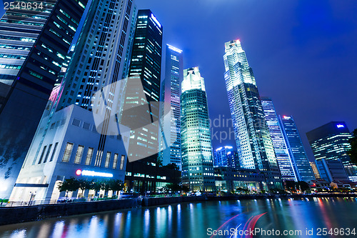 Image of Singapore night