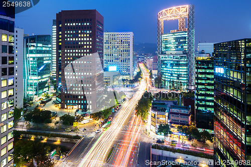 Image of Seoul night