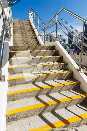 Image of Concrete steps at outdoor