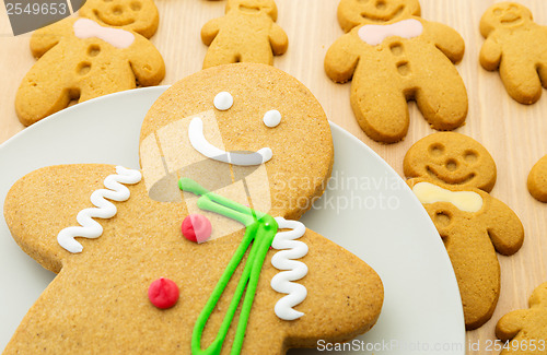 Image of Gingerbread man cookie