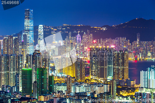 Image of Hong Kong cityscape