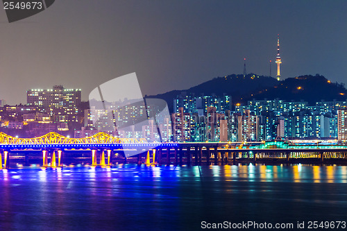 Image of Seoul city in South Korea 