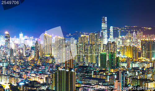 Image of Hong Kong night