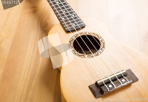 Image of Wooden ukulele