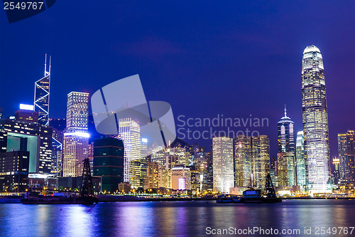 Image of Hong Kong night