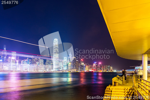 Image of Hong Kong promenade