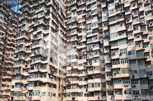 Image of Hong Kong old residential building