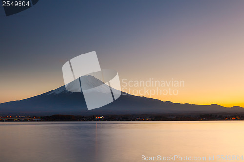 Image of Mountain Fuji in Japan