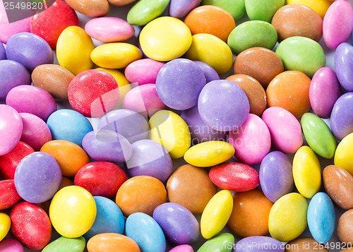 Image of Stack of Colorful candy