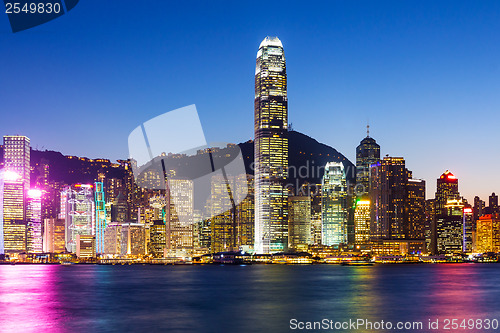 Image of Hong Kong night