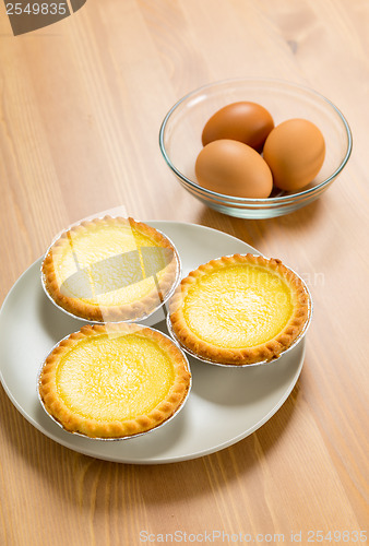 Image of Egg tart and eggs