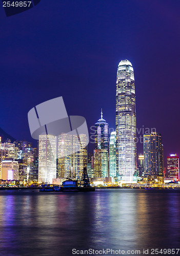 Image of Hong Kong at night