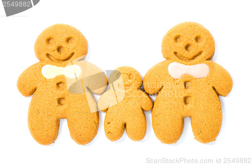 Image of Gingerbread family