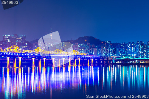 Image of Seoul city in South Korea 