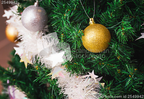 Image of Christmas tree decoration