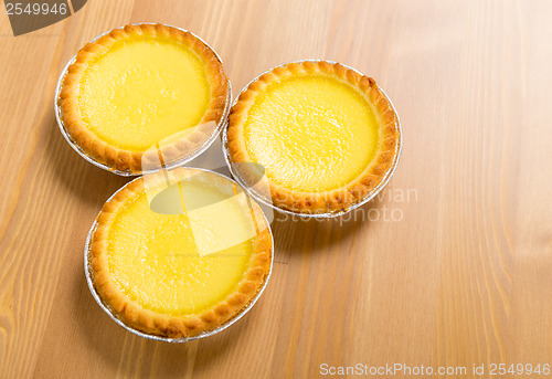 Image of Hong Kong local food , egg tart