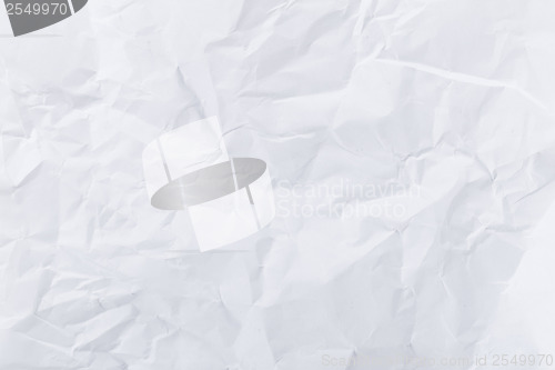 Image of White creased paper