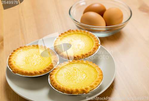 Image of Egg tart and egg