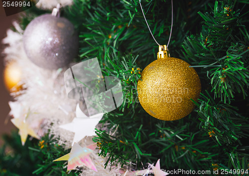 Image of Christmas tree decoration
