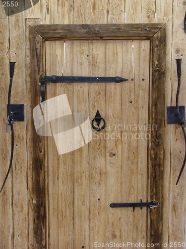 Image of wooden door