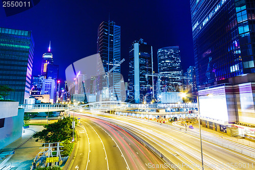 Image of Busy traffic in Hong Kong