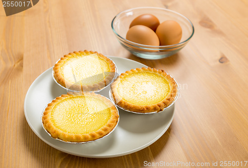 Image of Egg tart and eggs