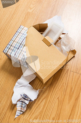 Image of Unwrap of present