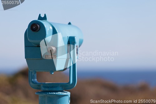 Image of seaside binoculars