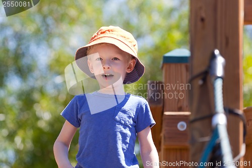 Image of boy outdoors