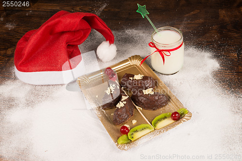 Image of Christmas tree dessert