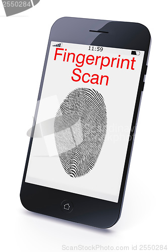 Image of fingerprint scan